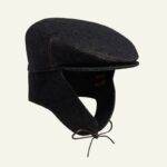 Raw denim Sherlock beret – Image 3
