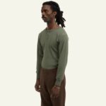 Khaki Thermal Tee – Image 4
