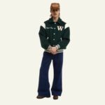 Varsity Jacket Green Wool – Image 4