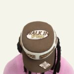 La casquette du Messager à patch marron – Image 4