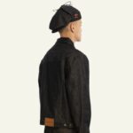 Raw denim Sherlock beret – Image 5