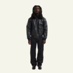 Walk in Paris X Schott NYC ® - Onyx flight jacket – Image 7