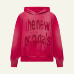 Airbrushed Big Logo Hoodie | Beetroot Purple Airbrushed Big Logo Hoodie