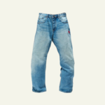 9-Dots Relaxed Jeans Light Denim