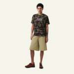 Emblem  Camo Waffle Tee – Image 3