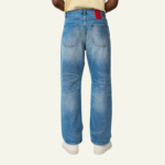9-Dots Relaxed Jeans Light Denim – Image 3
