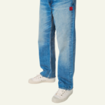 9-Dots Relaxed Jeans Light Denim – Image 4